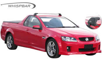 Holden Commodore Ute Yakima Whispbar roof racks